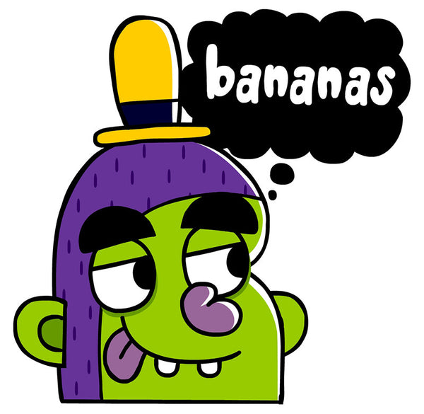 Bananas Sticker